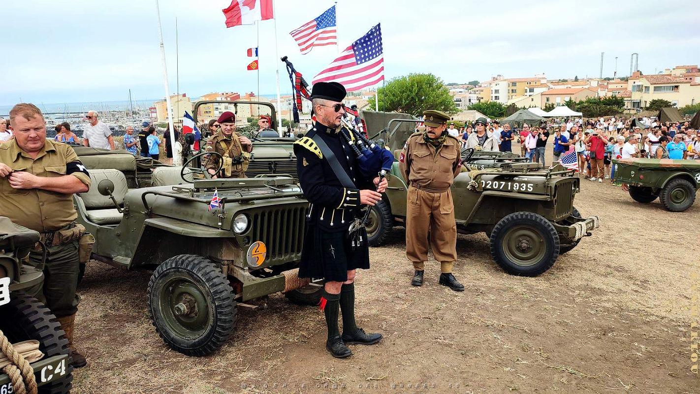 2 Cap Agde - 15 Aout 2023 -  Commemoration Debarquement de Provence  (37).jpg